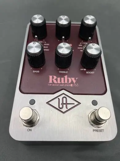 Universal Audio - UAFX Ruby '63 Top Boost Amplifier Pedal